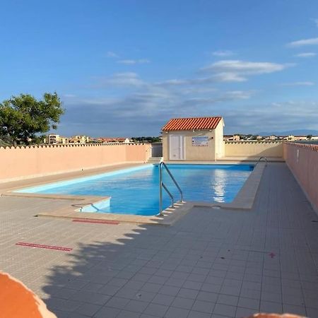 Superbe Studio Renove Avec Piscine Et Vue Marina Le Barcarès Exteriér fotografie