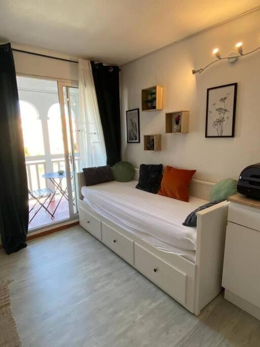 Superbe Studio Renove Avec Piscine Et Vue Marina Le Barcarès Exteriér fotografie