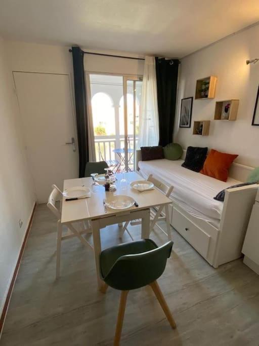 Superbe Studio Renove Avec Piscine Et Vue Marina Le Barcarès Exteriér fotografie
